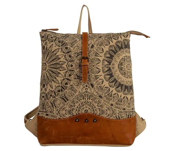 Myra Bag: S-7940 "Le Medallion Vintage Cut Concealed Carry Backpack"