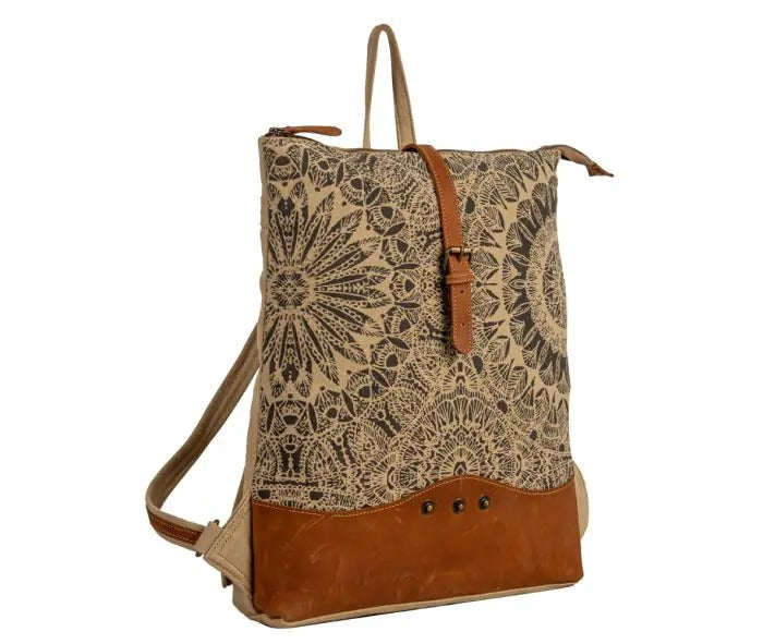 Myra Bag: S-7940 "Le Medallion Vintage Cut Concealed Carry Backpack"