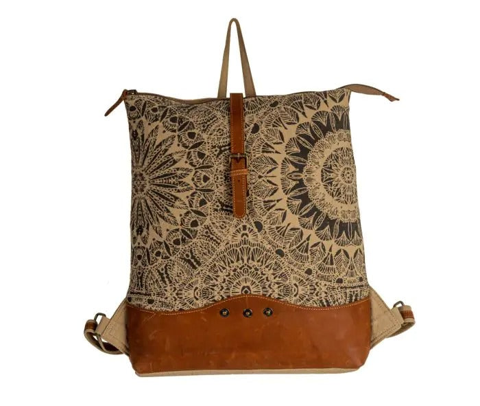 Myra Bag: S-7940 "Le Medallion Vintage Cut Concealed Carry Backpack"