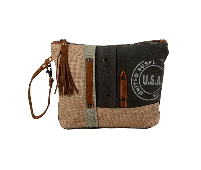 Myra Bag: S-8049 "USA Canvas Patch Pouch"