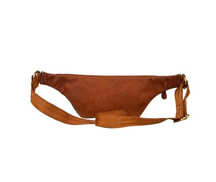 Myra Bag: S-8083 "Stratton Ridge Leather & Hairon Fanny Pack"