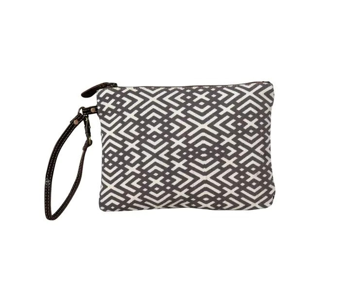 Myra Bag: S-8378 "Terrence Geometric Pouch"