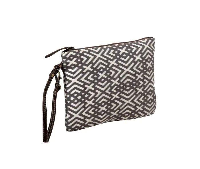 Myra Bag: S-8378 "Terrence Geometric Pouch"