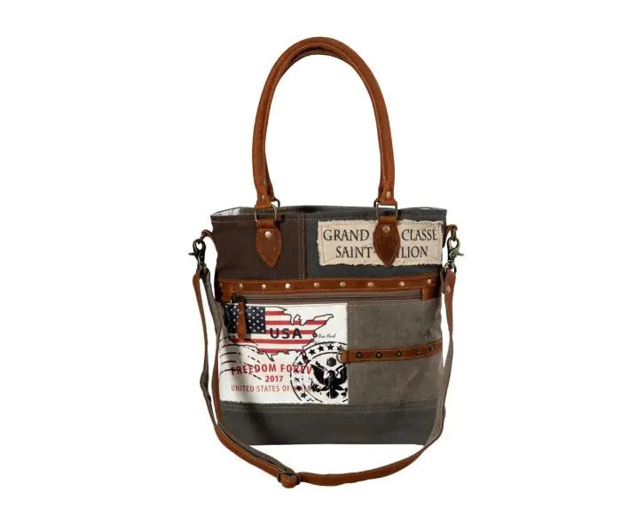 Myra Bag: S-8412 "USA Freedom Tote Bag"