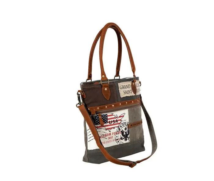 Myra Bag: S-8412 "USA Freedom Tote Bag"