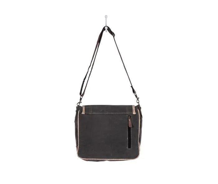 Myra Bag: S-8462 "Do Well Bicycle Canvas Concealed Carry Shoulder Bag"