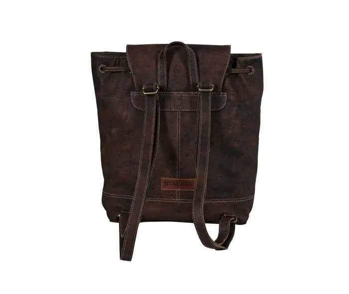 Myra Bag: S-8695 "Rolling Plains Hand-Tooled Leather Backpack Bag"