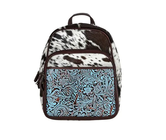 Myra Bag: S-8701 "Delilah Creek Hand-Tooled Mini-Backpack Bag"