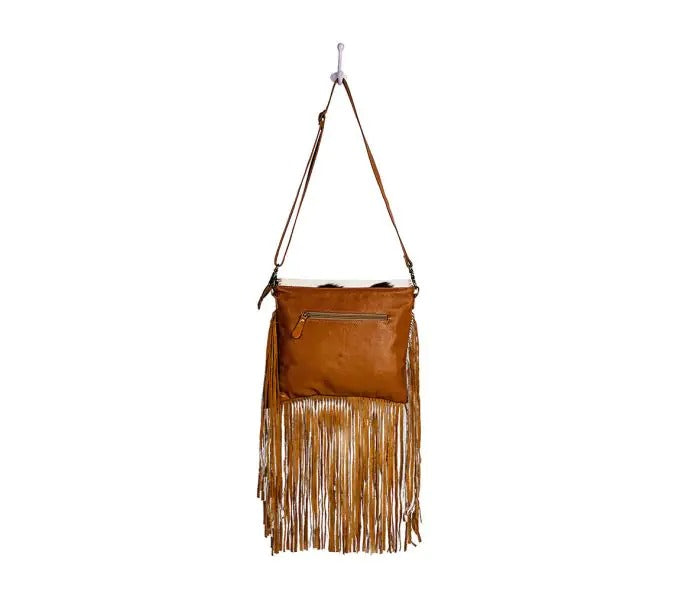 Myra Bag: S-8832 "Wachiwi Fall Leather & Hairon Shoulder Bag"