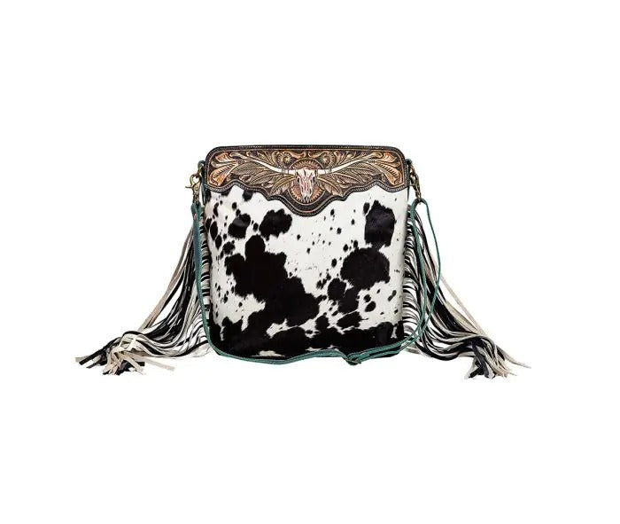 Myra Bag: S-8836 "Spirit of the Herd Fringed Concealed Carry Shoulder Bag"