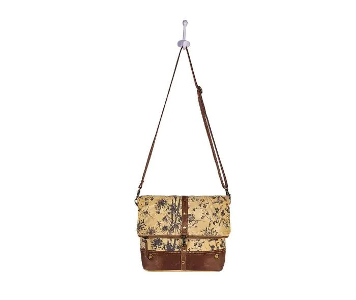 Myra Bag: S-8943 "Tazzie Floral Accent Small Crossbody Bag"