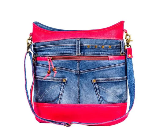 Myra Bag: S-8953 "Charley's Denim Shoulder Bag"