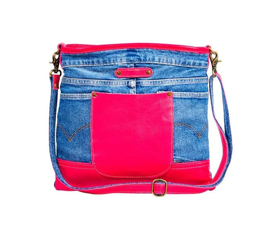 Myra Bag: S-8954 "Charley Denim Shoulder Bag"