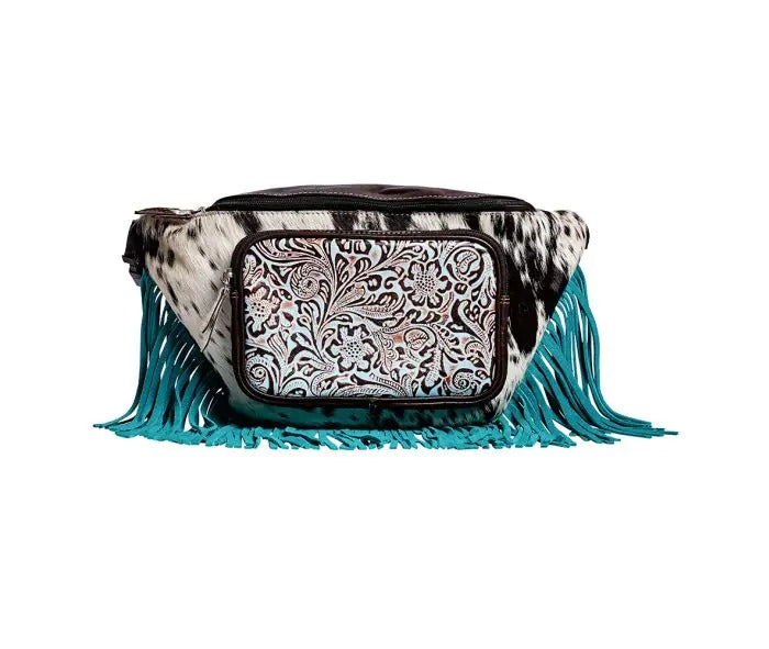 Myra Bag: S-9369 "Marta Plains Fringed Fanny Pack Bag"