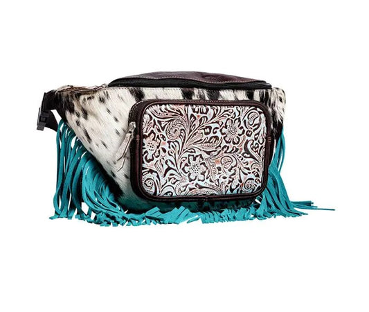 Myra Bag: S-9369 "Marta Plains Fringed Fanny Pack Bag"