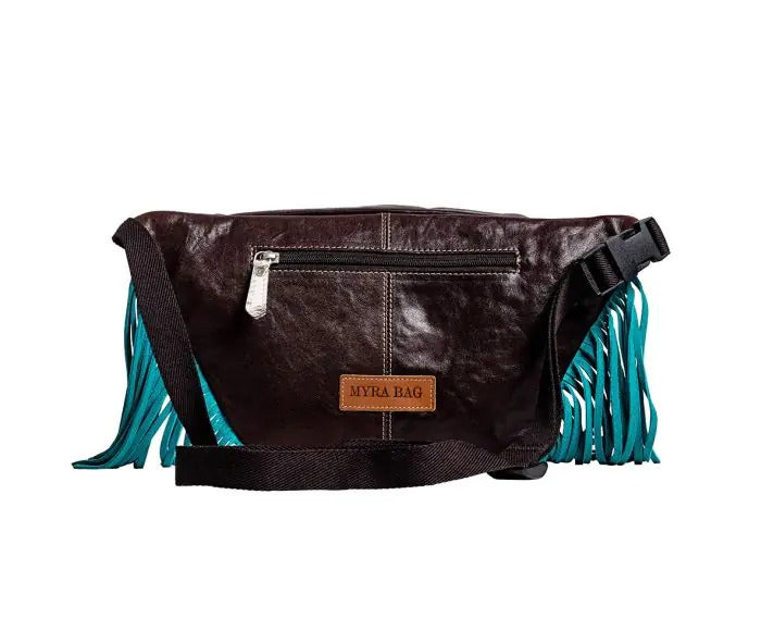 Myra Bag: S-9369 "Marta Plains Fringed Fanny Pack Bag"