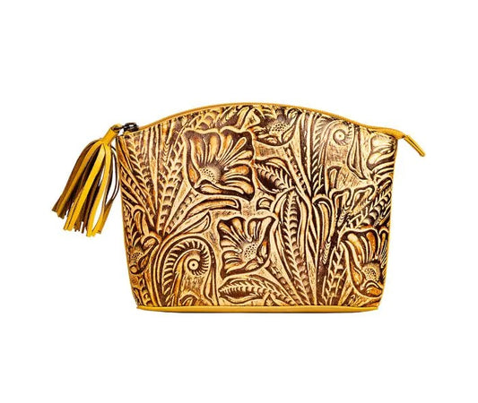 Myra Bag: S-9379 "Clarendon Pouch in Yellow"