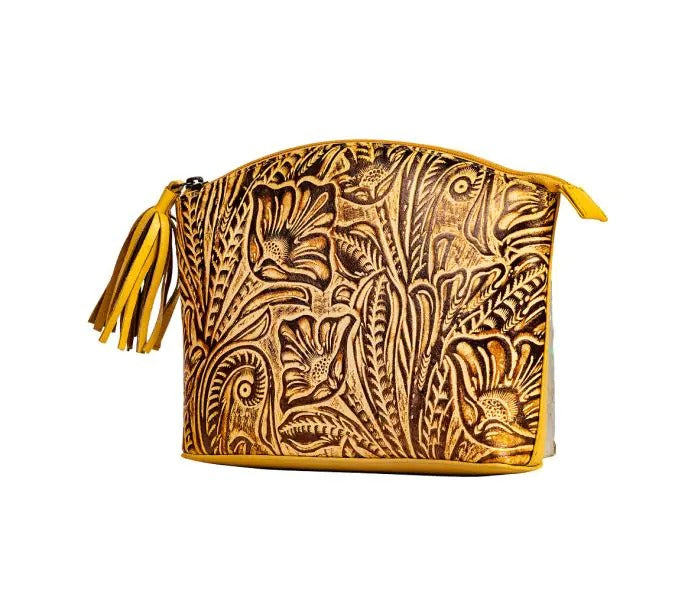 Myra Bag: S-9379 "Clarendon Pouch in Yellow"