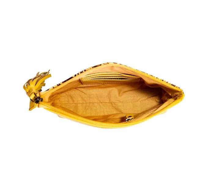 Myra Bag: S-9379 "Clarendon Pouch in Yellow"