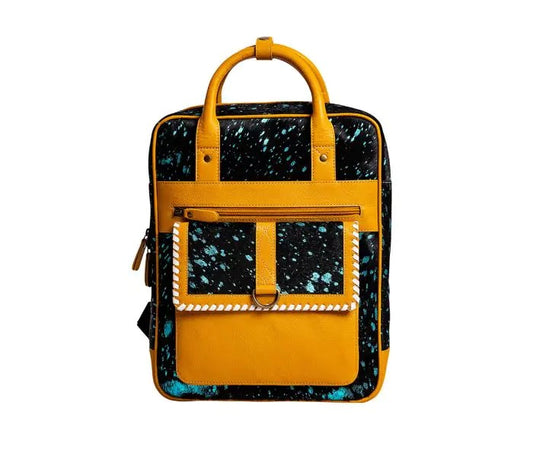 Myra Bag: S-9404 "Skyviews Backpack in Yellow"