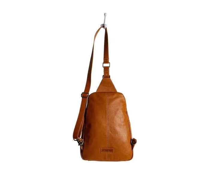 Myra Bag: S-9417 "Ranch Cliffs Leather Sling Bag"