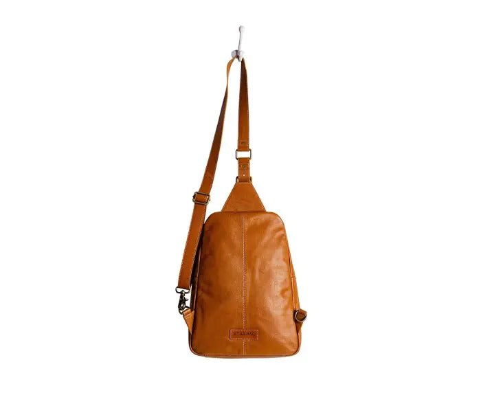 Myra Bag: S-9418 "Ranch Meadows Leather Sling Bag"