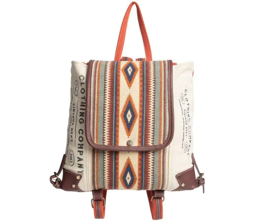 Myra Bag: S-9504 "Rio Vintage Clothing Backpack Bag"