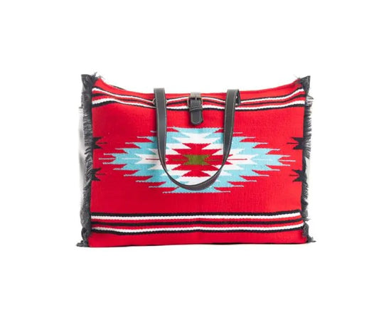 Myra Bag: S-9584 "Blazing Serape Weekender Bag"