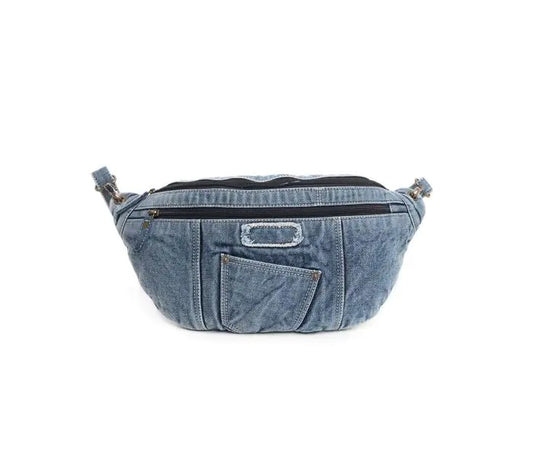 Myra Bag: S-9603 "Vaqueros Azules Fanny Pack Bag"