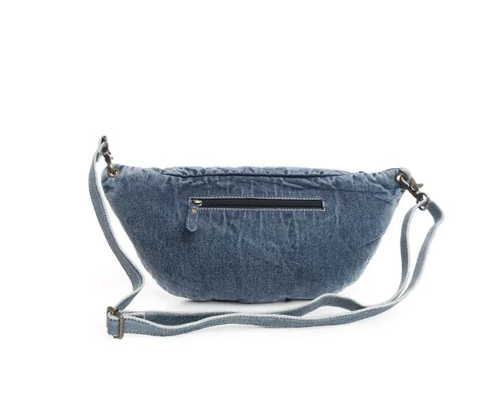 Myra Bag: S-9603 "Vaqueros Azules Fanny Pack Bag"