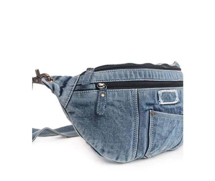 Myra Bag: S-9603 "Vaqueros Azules Fanny Pack Bag"