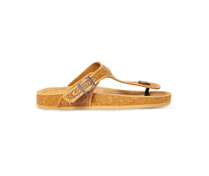 Myra Bag: S-9668 "Sadie Mesa Hand-Tooled Sandals"