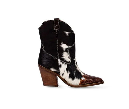 Myra Bag: S-9677 "Flossie Hair-On Hide Boots"