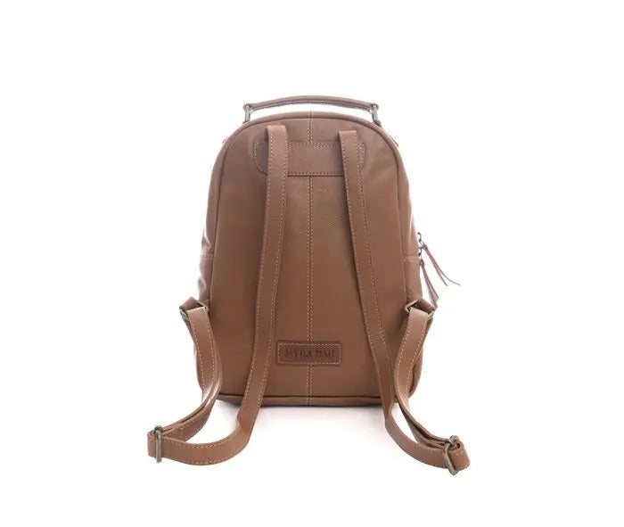 Myra Bag: S-9730 "Steer Creek Hand-Tooled Leather Hair-On Hide Backpack Bag"