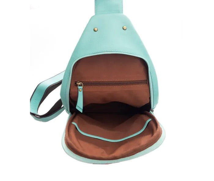 Myra Bag: S-9751 "Vedona Valley Leather Hair-On Hide Sling Bag"