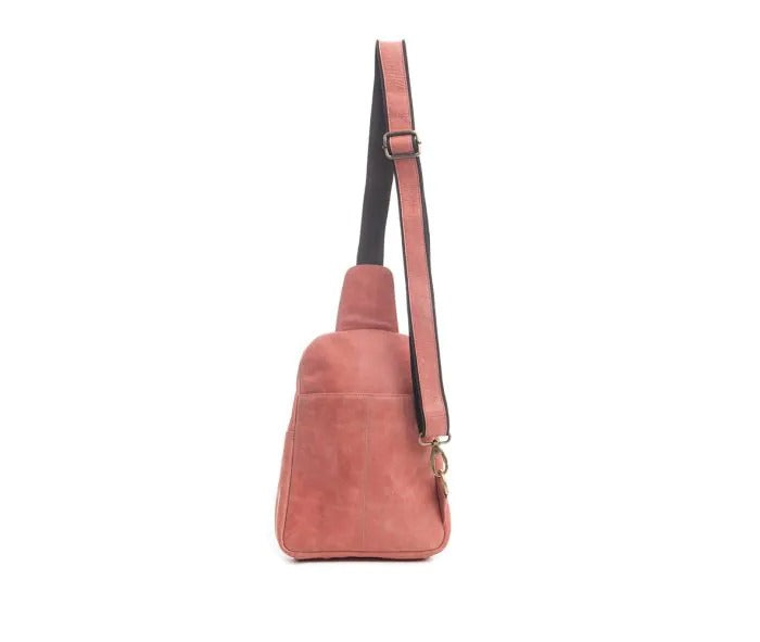 Myra Bag: S-9756 "Pony Falls Hand-Tooled Leather Sling Bag"