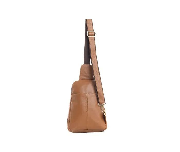 Myra Bag: S-9757 "Kelzer's Creek Hand-Tooled Leather Sling Bag"