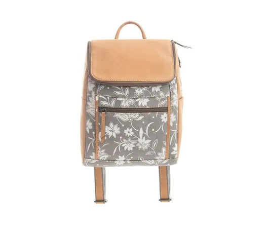 Myra Bag: S-9793 "Flower Horse Trail Mini-Backpack Bag"