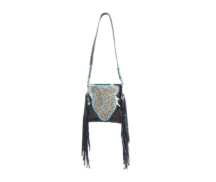 Myra Bag: S-9852 "Terra Donna Concealed Carry Crossbody Bag in Black"