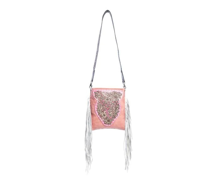 Myra Bag: S-9854 "Terra Donna Concealed Carry Crossbody Bag in Pink"