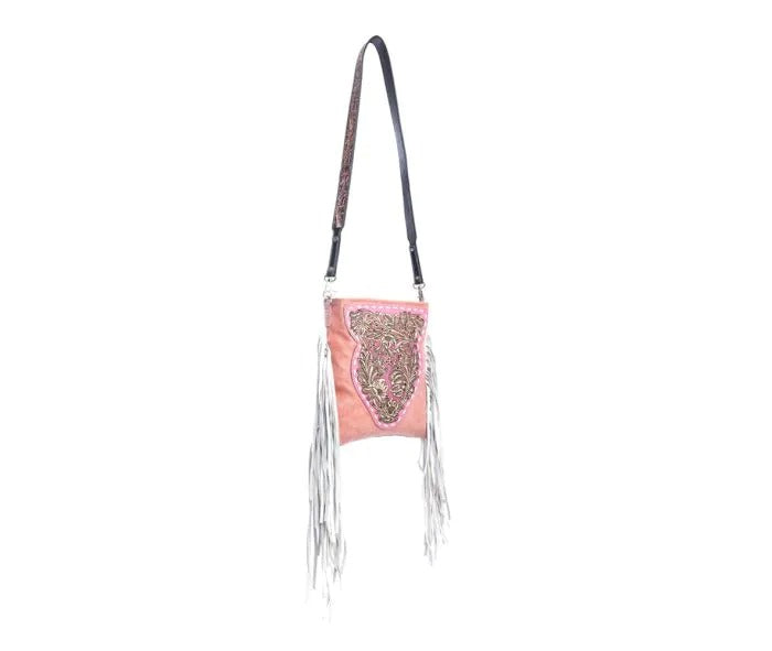 Myra Bag: S-9854 "Terra Donna Concealed Carry Crossbody Bag in Pink"