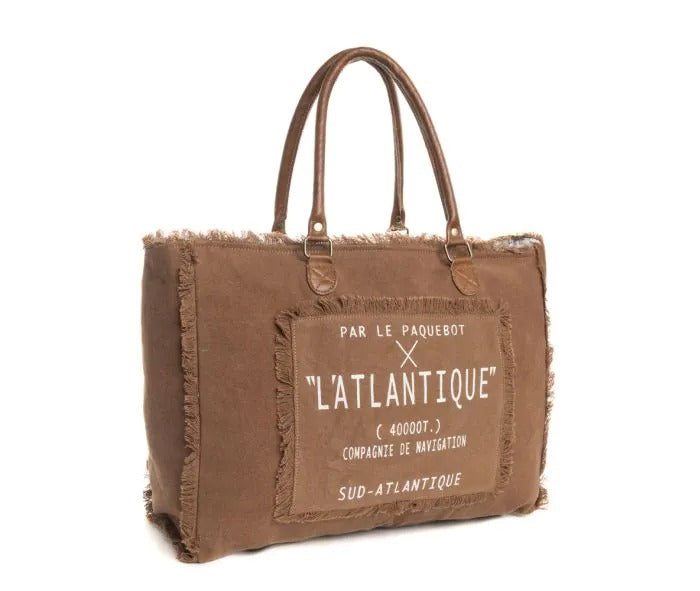 Myra Bag: S-9984 "L'Atlantique Weekender in Bourbon"