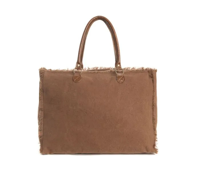 Myra Bag: S-9984 "L'Atlantique Weekender in Bourbon"