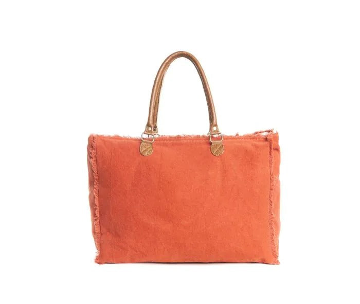 Myra Bag: S-9985 "L'Atlantique Weekender in Salmon"