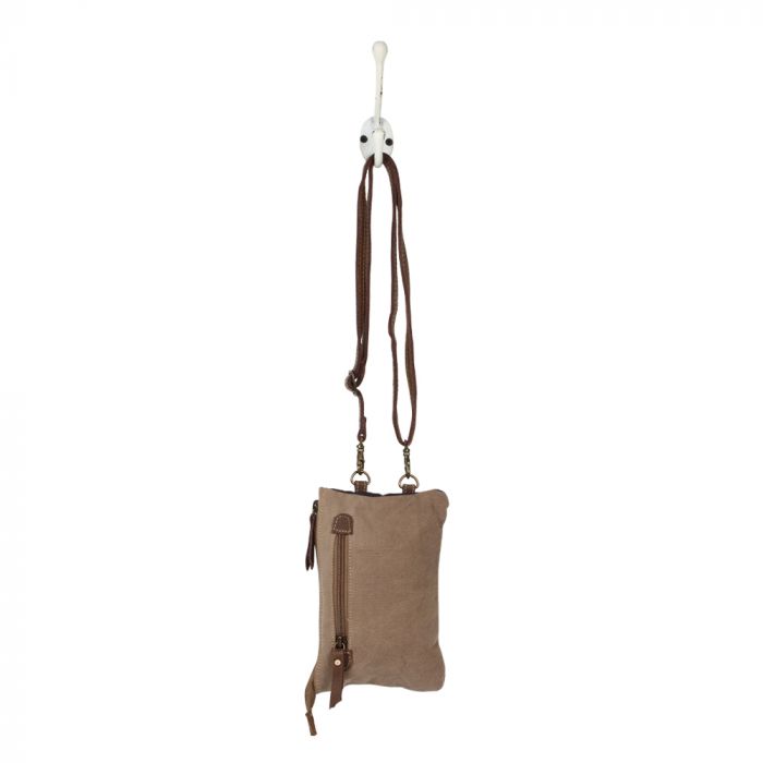 Myra Bag: S-1220 "X Design Pouch Crossbody Bag"