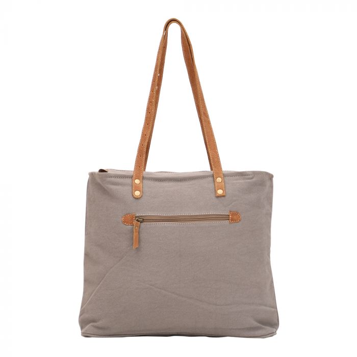 Myra Bag: S-1470 "Sapphire Canvas Tote Bag"