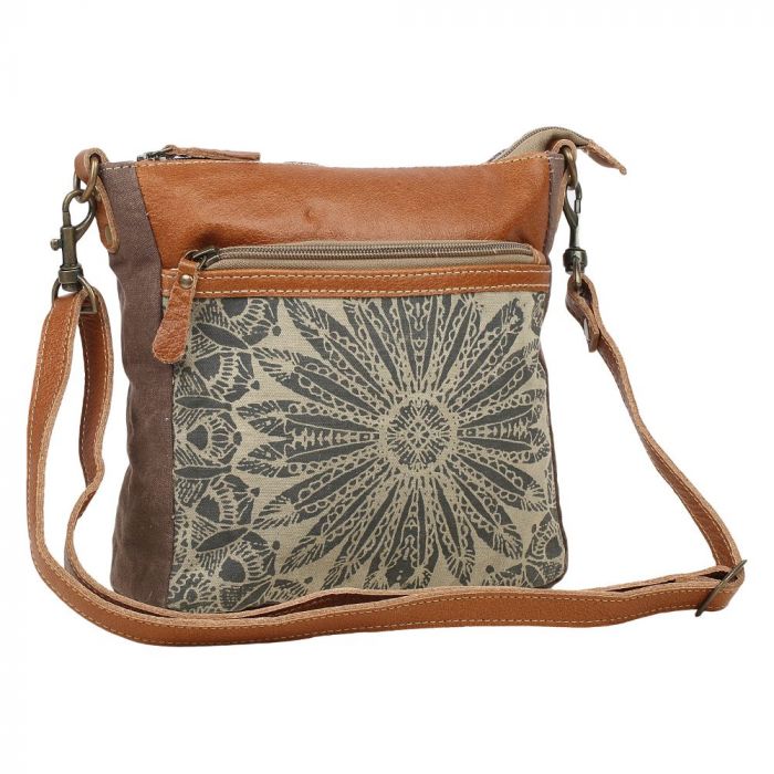 Myra Bag: S-1556 "Dizzy Circle Crossbody Bag"