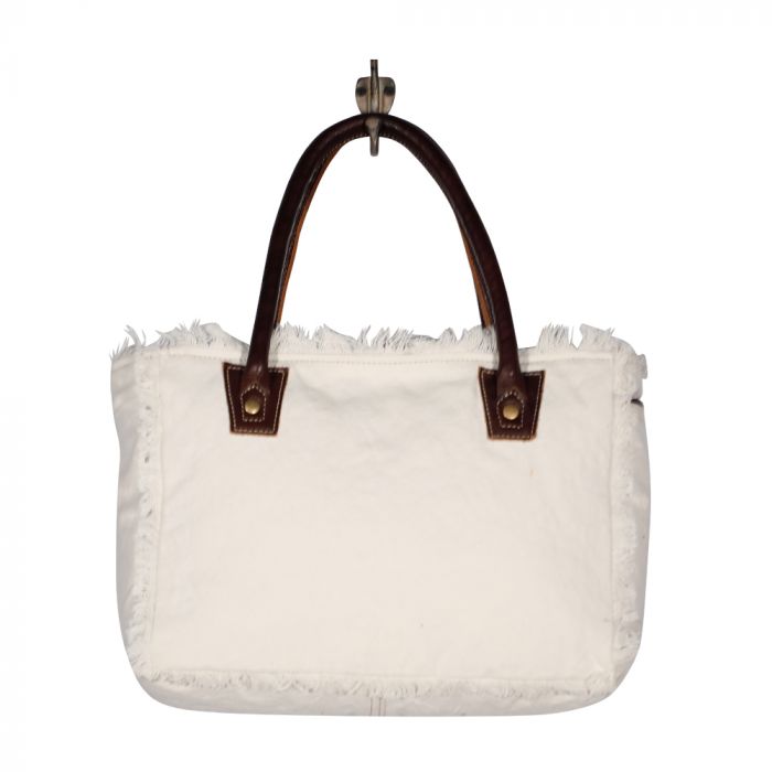 Myra Bag: S-1982 "Charming White Handbag"