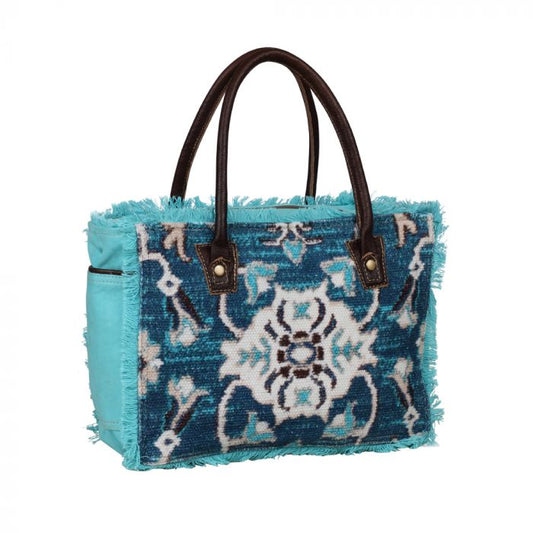 Myra Bag: S-2106 "AQUA IMAGICA HANDBAG"