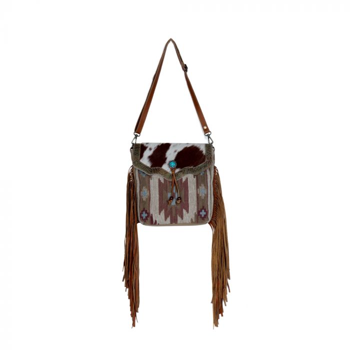 Myra Bag: S-3347 "SERENE BROWN SHOULDER BAG"